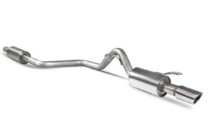 Scorpion Exhaust Resonated Cat-Back System Monaco Tailpipe Mitsubishi Colt Z30 CZC 1.5T 3 & 5 Door 2004-2008