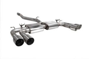 Scorpion Exhaust Non-Res Cat System With Valves Audi S3 Saloon 8V 2013-2020