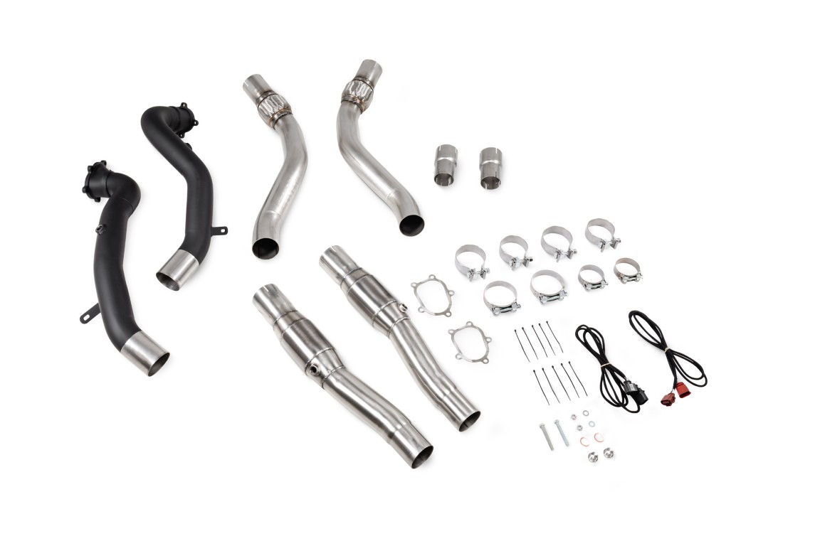 Scorpion Exhaust Sports Cat Downpipes With Large Bore Front Pipes Audi RS6 Avant C7 2012-2018
