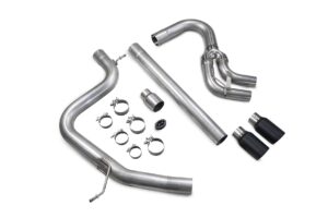 Scorpion Exhaust Cat-Back System Black Trims Volkswagen Golf GTD MK7 185PS 2013-2016