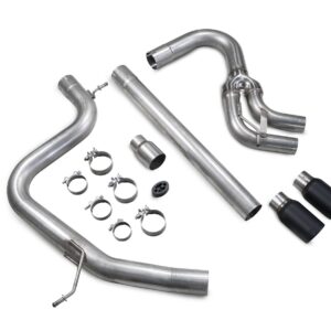 Scorpion Exhaust Cat-Back System Black Trims Volkswagen Golf GTD MK7 185PS 2013-2016