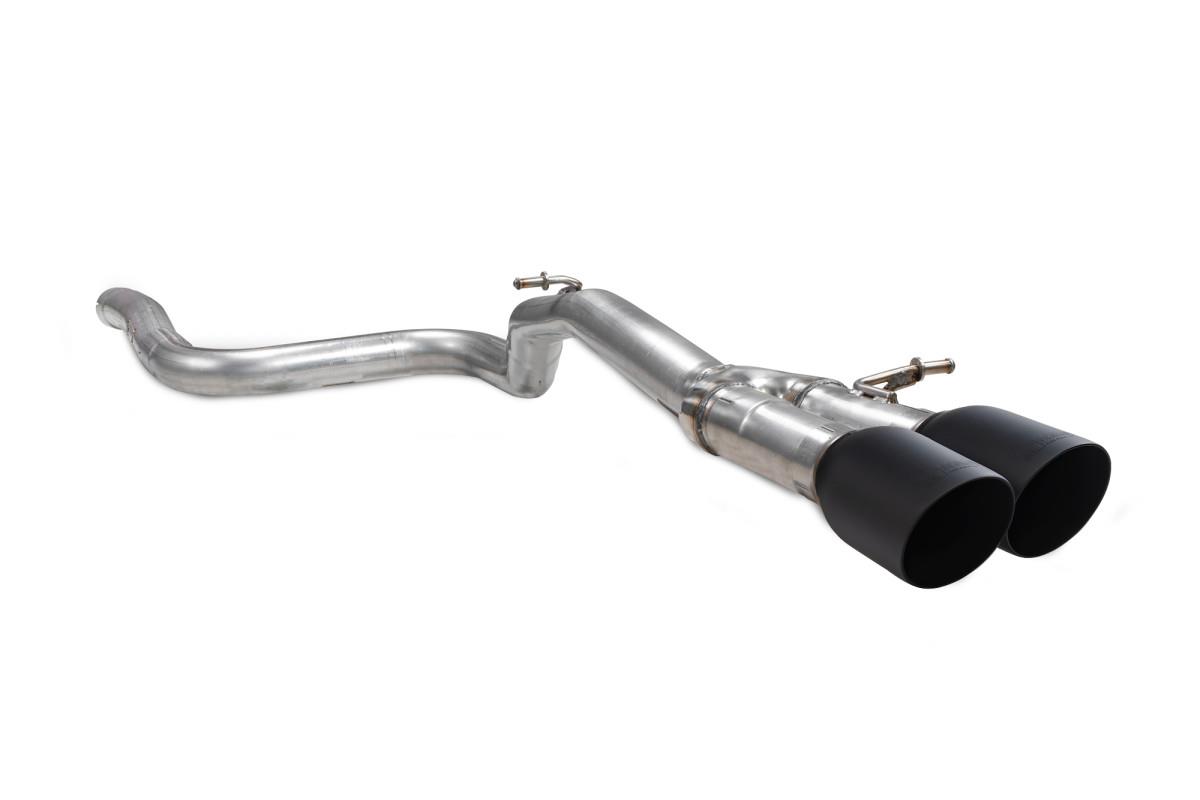 Scorpion Exhaust Black Predator GPF-Back System Non-Valved Ford Puma MK2 ST 2020-2024