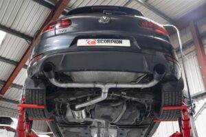Scorpion Exhaust Resonated Predator Cat-Back System Volkswagen Golf GTI MK6 Edition 35 2009-2013