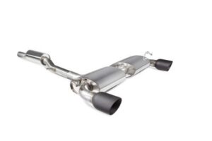 Scorpion Exhaust Res Cat-Back (Black) Volkswagen Golf Mk4 R32 2003-2005