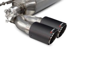 Scorpion Exhaust Cat-Back Valved (Black) BMW M2 F87 Non-GPF Model 2016-2018