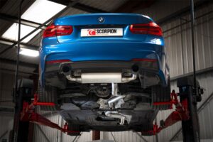 Scorpion Exhaust Non-Resonated Cat-Back System BMW 340i F30/F31 2015-2018
