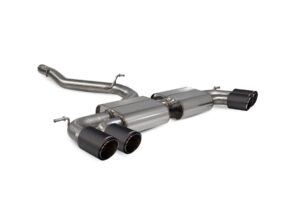 Scorpion Exhaust Non-Res Cat-Back No-Valves Volkswagen Golf R MK7.5 Facelift GPF & Non-GPF Models 2017-2020
