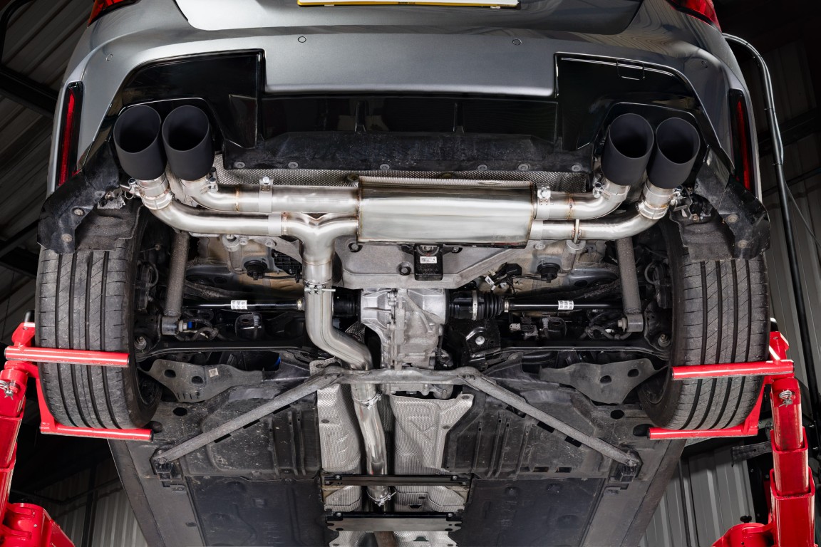 Scorpion Exhaust GPF-Back System Daytona Black Ceramic Tailpipe BMW M135i F70 2024-2026