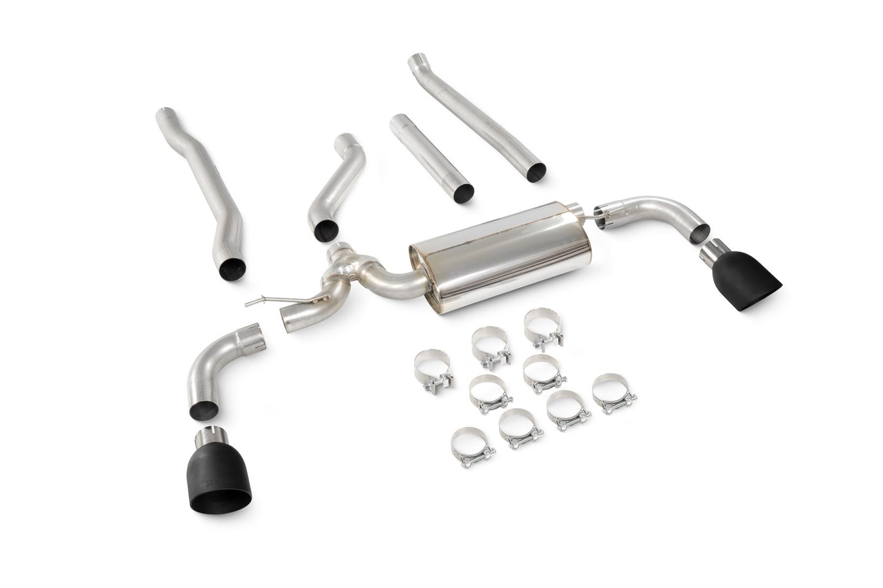 Scorpion Exhaust Non-Res Cat Back System Mini Cooper S Clubman F54 Non-GPF Models 2015-2018