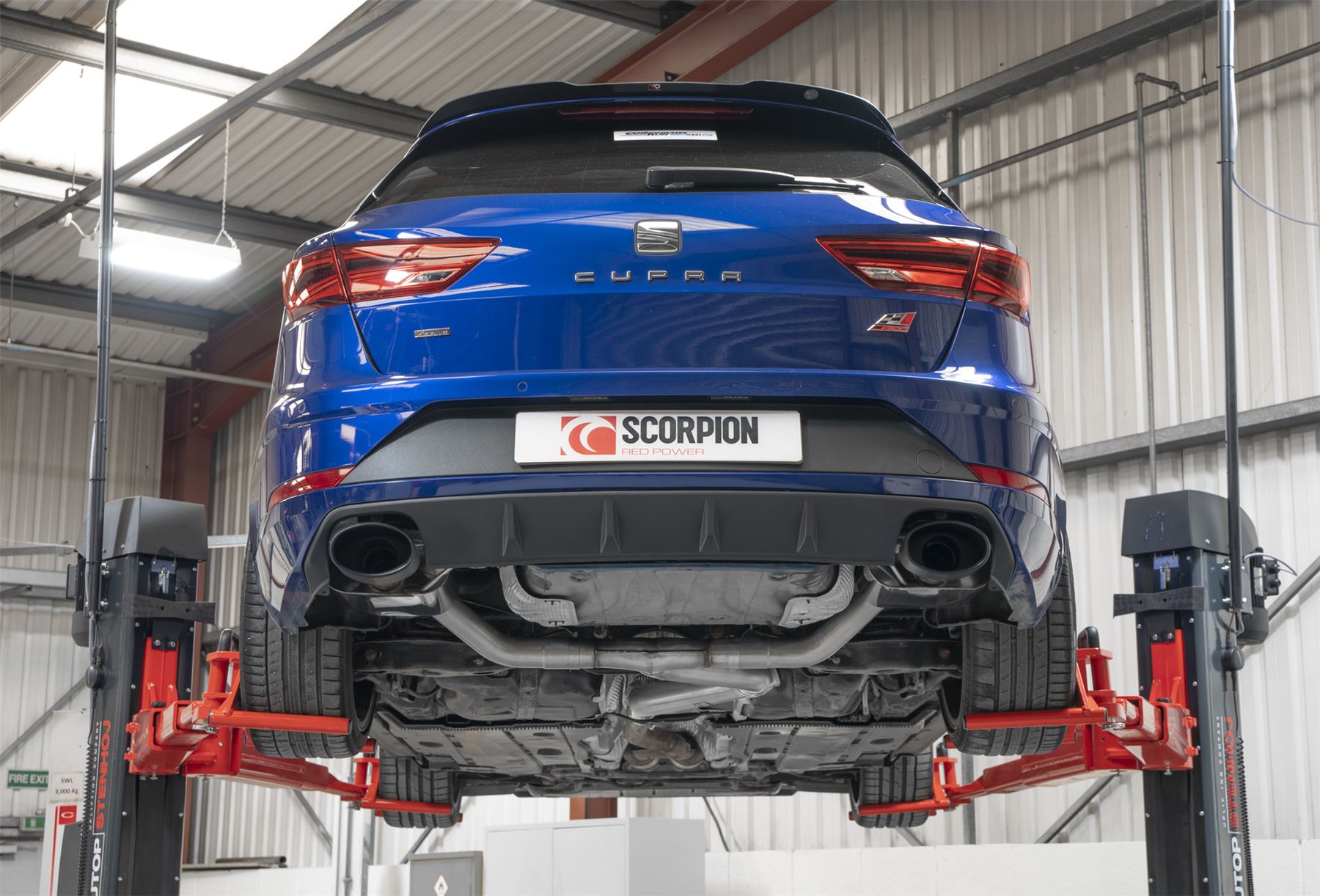 Scorpion Exhaust Non Res GPF-Back Seat Leon Cupra ST 300 4Drive 2018-2022