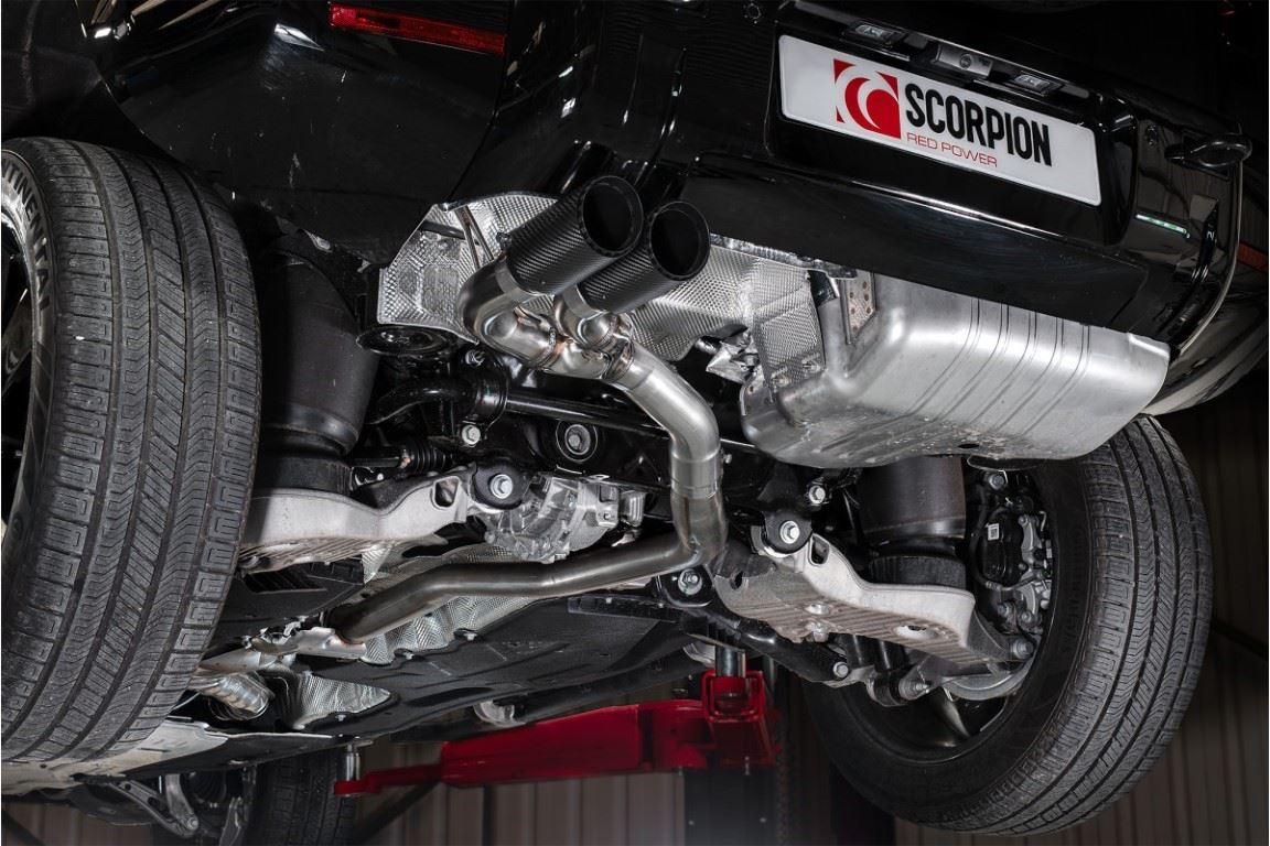 Scorpion Rear Silencer Delete Dakar Land Rover Defender D300 90/110/130 3.0 Diesel Models 2020-2026