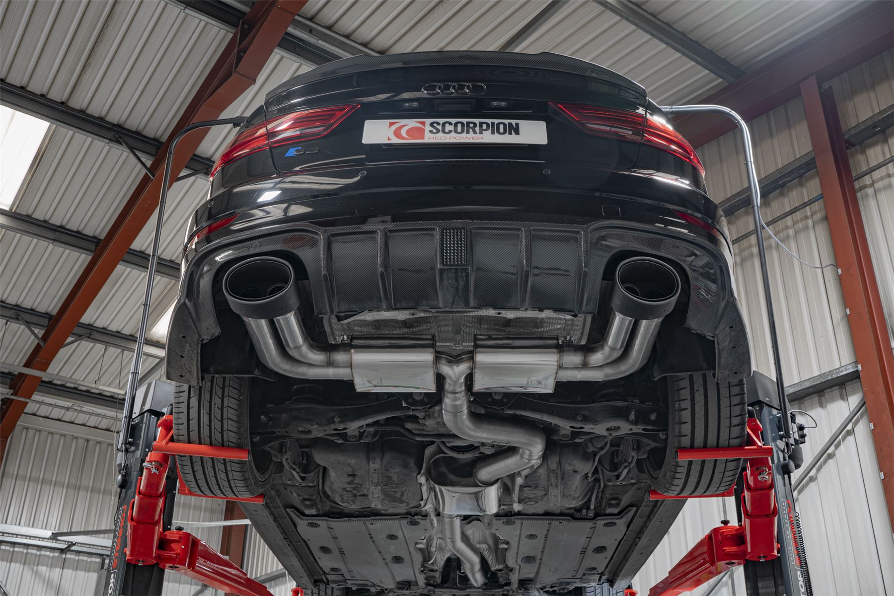 Scorpion Exhaust Resonated Cat/GPF Without Valves Audi S3 Saloon 8V 2013-2020