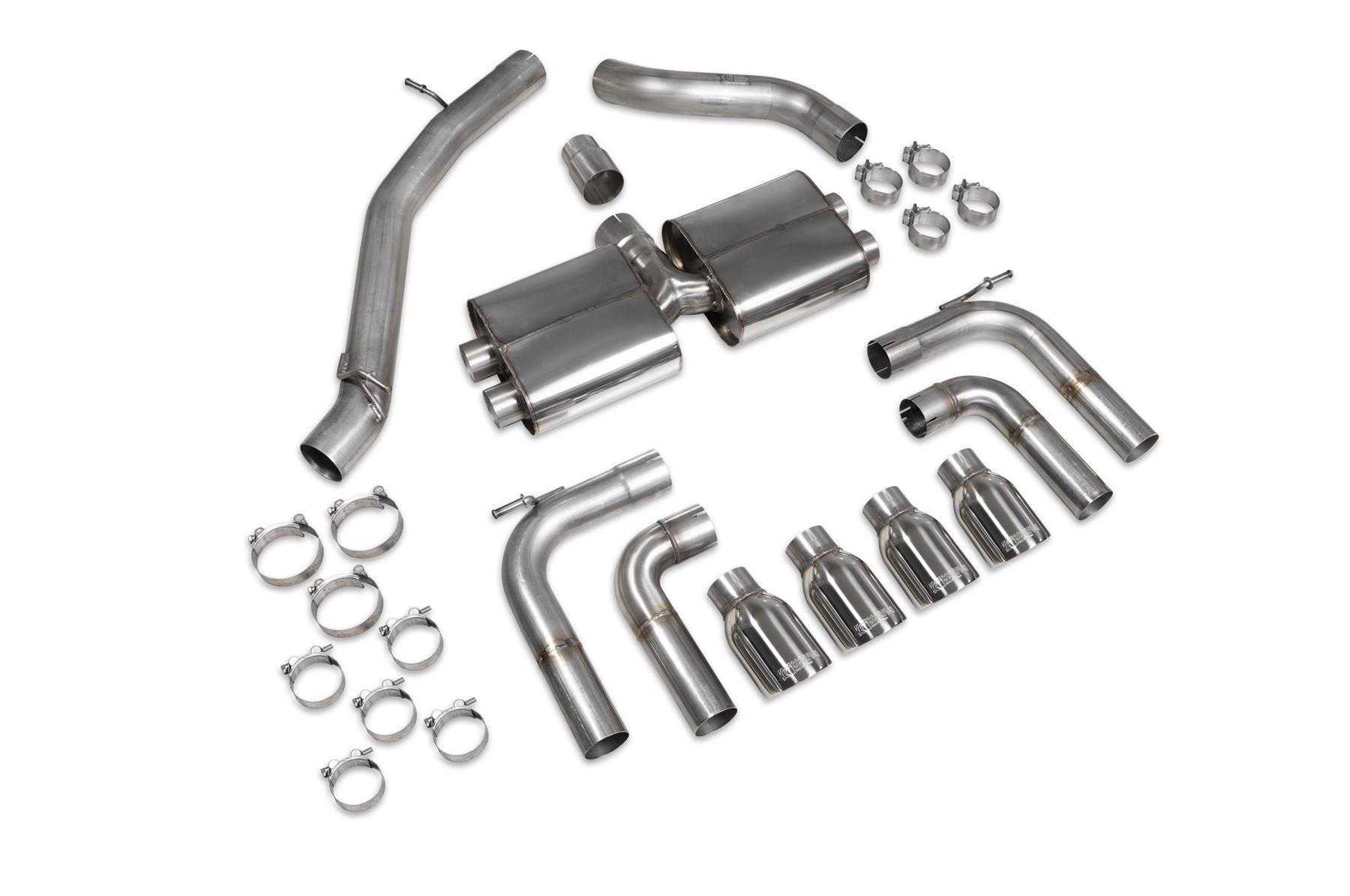 Scorpion Exhaust Non-Res/GPF-Back Without Valves Audi S3 Saloon 8V 2013-2020