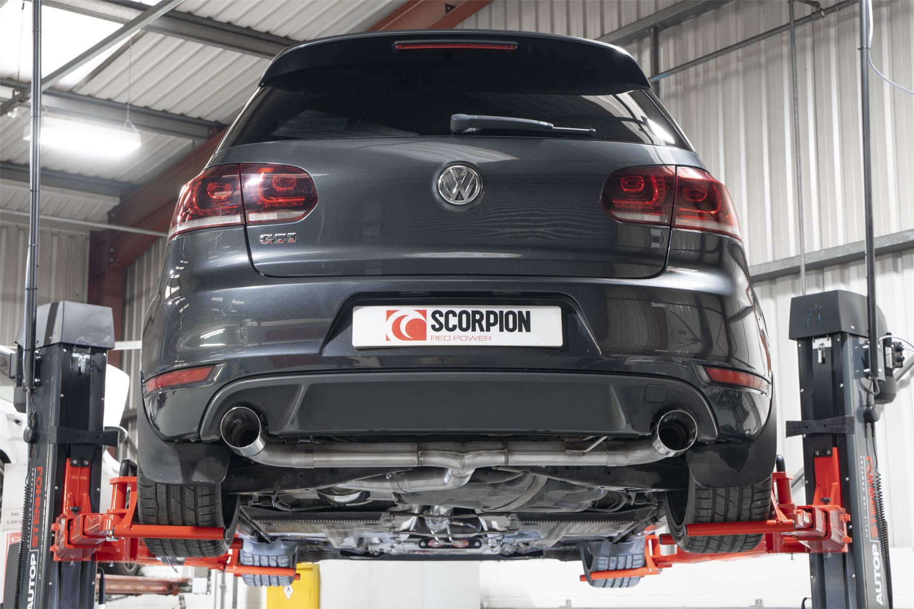 Scorpion Exhaust Resonated Predator Cat Back System Volkswagen Golf GTI MK6 Edition 35 2009-2013
