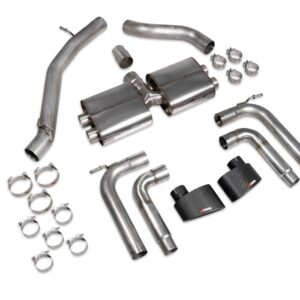 Scorpion Exhaust Non-Resonated Cat/GPF Without Valves Audi S3 Saloon 8V 2013-2020