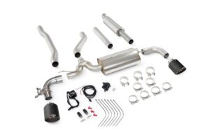 Scorpion Exhaust Tunr Resonated Cat-Back System Ascari Tailpipe Mini Cooper S Clubman F54 Non-GPF Models 2015-2018