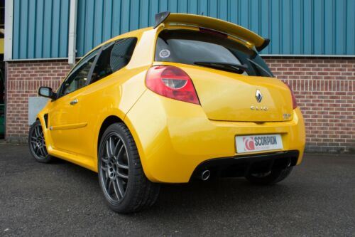 Scorpion Exhaust Non-Res Cat-Back Renault Clio MK3 197 Sport 2.0 16v 2006-2009