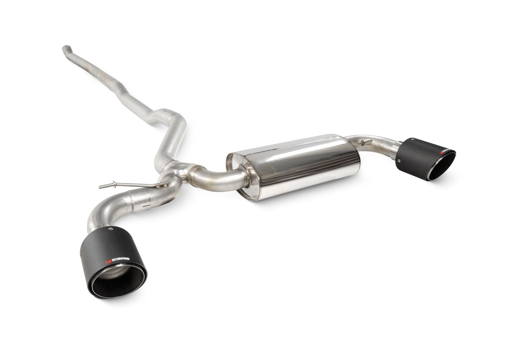 Scorpion Exhaust Non Res Cat Back System Mini Cooper S Clubman F54 Non-GPF Models 2015-2018
