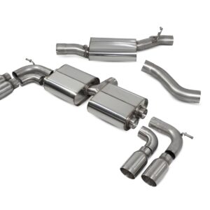 Scorpion Resonated Cat/GPF-Back system Volkswagen Golf R MK8/8.5 GPF Model 2021-2026