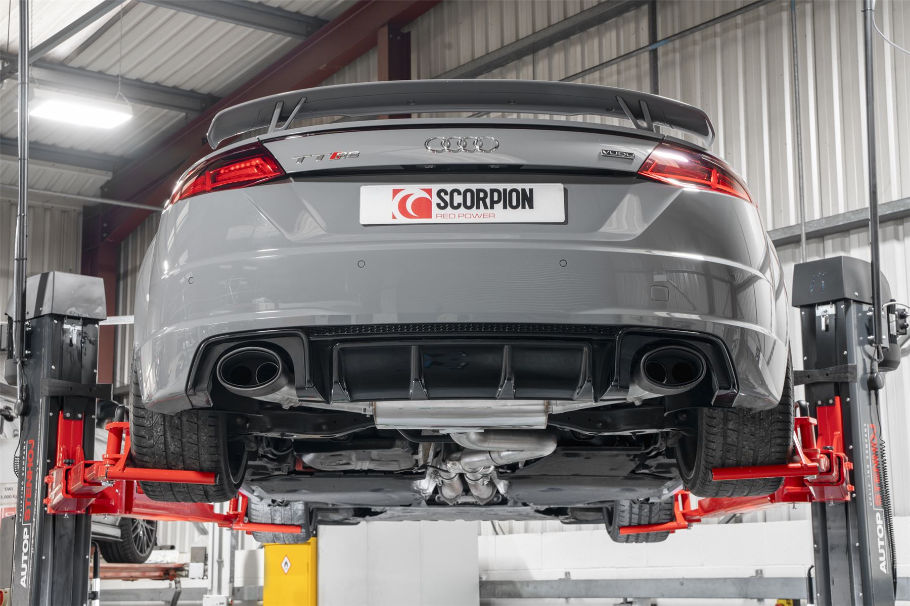 Scorpion Exhaust Non-Res GPF-Back System With Valves Audi TT RS MK3 GPF Model 2019-2024