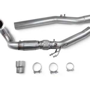 Scorpion Exhaust Downpipe High Flow Sports Cat Volkswagen Golf R MK8/MK8.5 GPF Model 2021-2026