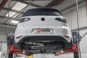 Scorpion Exhaust Cat-Back System Carbon Volkswagen Golf GTD MK7 185PS 2013-2016