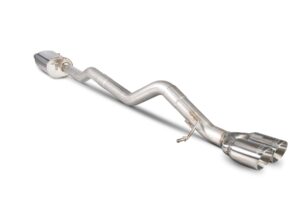 Scorpion Exhaust Res Cat/DPF-Back Volkswagen Transporter T5 2.0 SWB/LWD 2WD 2010-2015