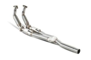 Scorpion Exhaust Twin Hi-Flow Sport-Cat Volkswagen Golf MK5 R32 2005-2008