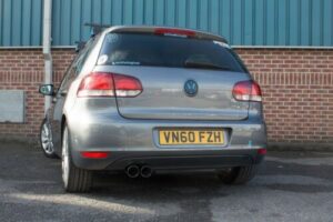 Scorpion Exhaust Non-Res Cat-Back Volkswagen Golf MK6 GT 2.0 Tdi 2009-2013