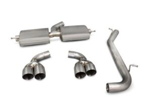 Scorpion Exhaust Non-Res Cat-Back Audi TT Mk2 3.2 V6/TT S Mk2 2006-2014