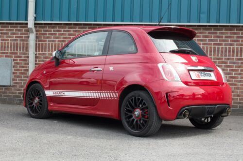 Scorpion Exhaust Non-Res Cat-Back Fiat 500 Abarth 1.4 IHI Turbo 2008-2018