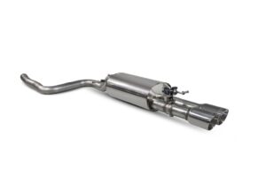 Scorpion Exhaust GPF-Back System With Electronic Valve Daytona Tailpipe Ford Fiesta MK8.5 ST 2022-2024