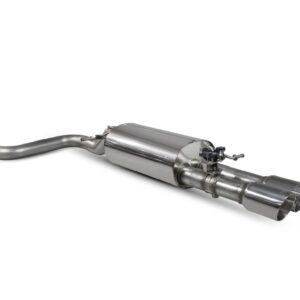Scorpion Exhaust GPF-Back System With Electronic Valve Daytona Tailpipe Ford Fiesta MK8.5 ST 2022-2024