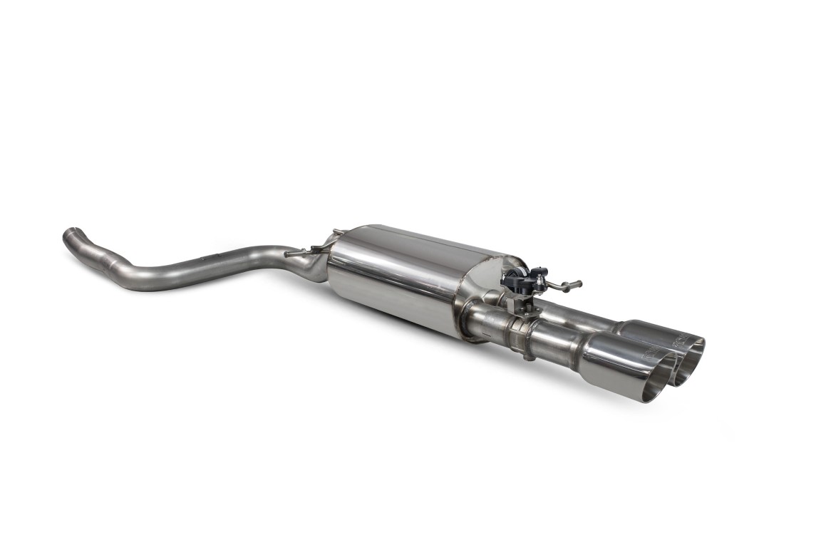 Scorpion Exhaust GPF-Back System With Electronic Valve Daytona Tailpipe Ford Fiesta MK8.5 ST 2022-2024