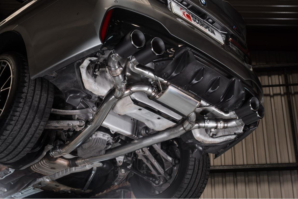 Scorpion Ascari Half System With Electronic valve BMW M5 F90 Pre & Post LCI 2017-2022