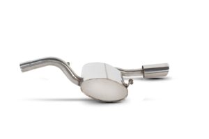 Scorpion Exhaust Rear Silencer EVO Tailpipe Seat Arosa 1.4 16v Sport 1998-2005