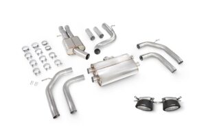 Scorpion Exhaust Resonated GPF-Back System Non Valved Ascari RS Tailpipe Audi RS3 8Y Sportback 2021-2026