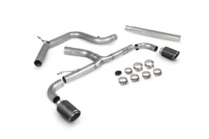 Scorpion Exhaust Non-Res Predator Cat-Back System Volkswagen Scirocco R 2009-2017