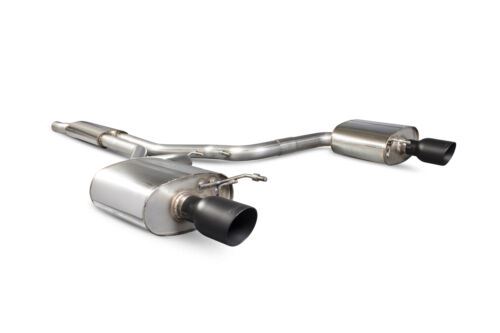 Scorpion Exhaust Res Cat-Back (Black) Ford Mustang 2.3T Non-GPF Model 2015-2018