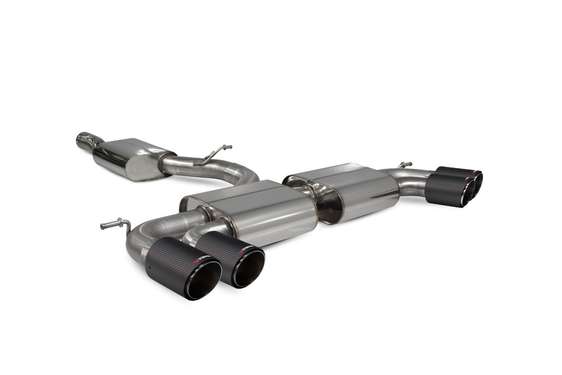 Scorpion Exhaust Resonated GPF-Back System Non Valved Ascari Tailpipe CUPRA Ateca 4Drive 2.0 Tsi 2019-2026