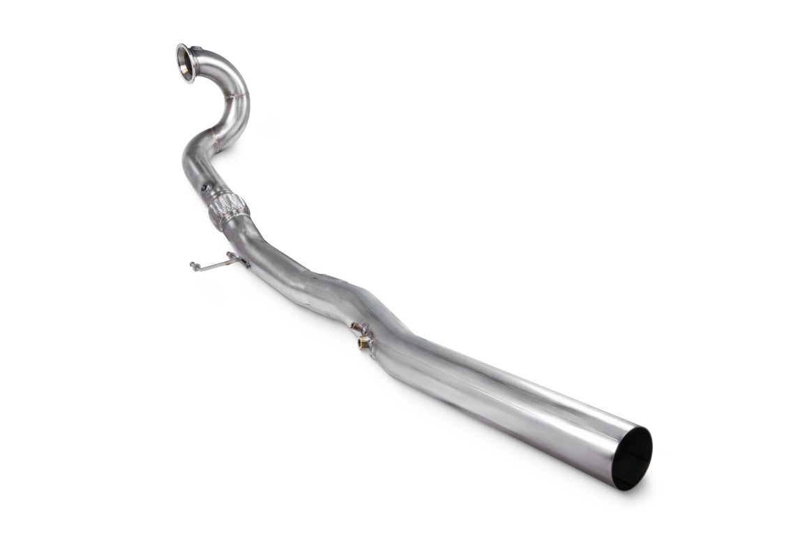 Scorpion Exhaust De-Cat Turbo Downpipe Volkswagen Golf MK8/MK8.5 R ROW 2019-2026