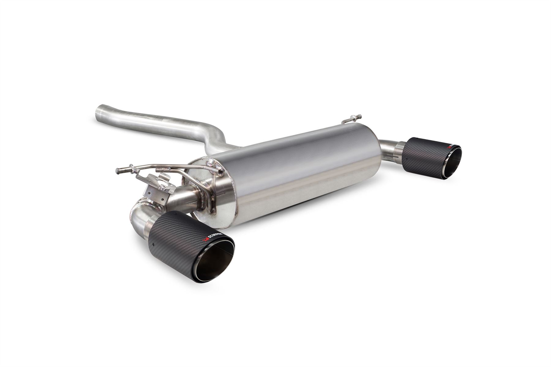 Scorpion Exhaust GPF-Back Elec Valve Carbon Ascari Trims BMW M240i F22/23 GPF Model 2018-2021
