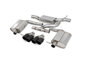 Scorpion Exhaust Resonated GPF-Back System Black Seat Leon Cupra ST 300 Carbon Edition 2018-2019