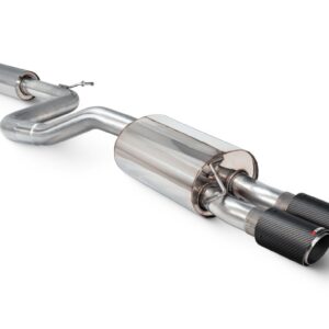 Scorpion Exhaust Resonated GPF-Back System Ascari Tailpipe Volkswagen Polo GTI AW (GPF MODEL) 2018-2026
