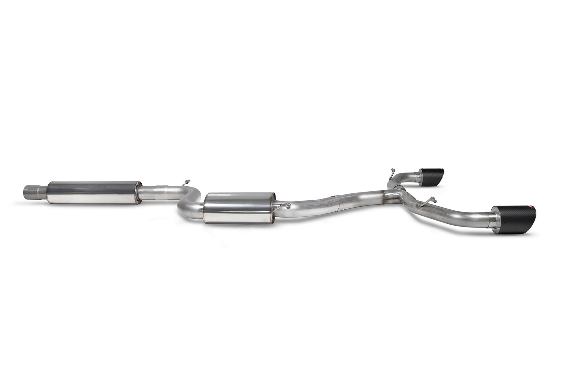 Scorpion Exhaust Resonated GPF-back system Volkswagen Golf GTI MK8/MK8.5 2020-2026