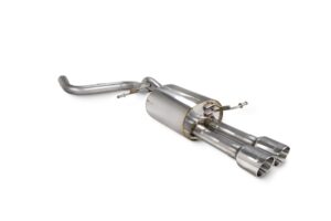 Scorpion Exhaust Rear Silencer Daytona Trims Ford Fiesta EcoBoost 1.0T Fits cars with standard base valance 2013-2017