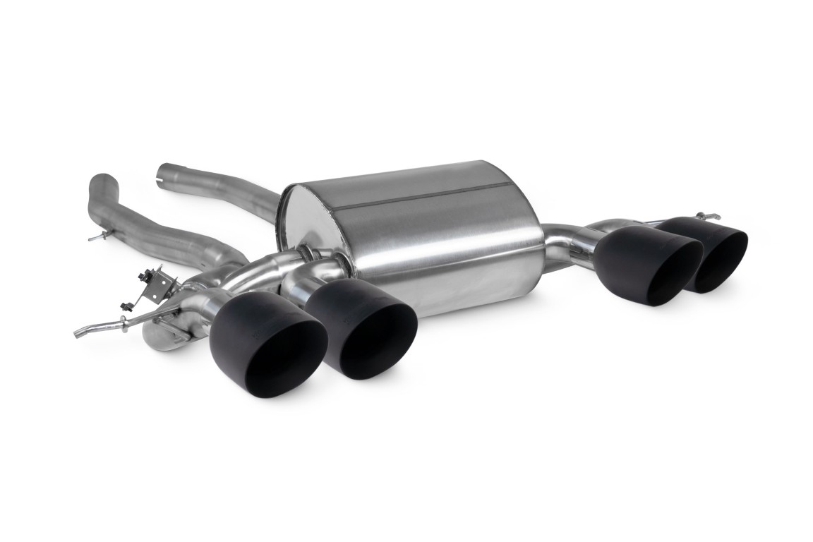 Scorpion Exhaust Half System Daytona Black Ceramic Tailpipe BMW M3 G80 ROW xDrive Non-GPF Model 2021-2026