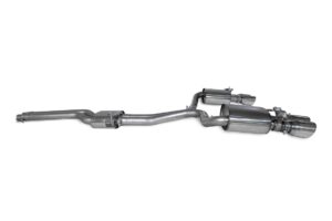Scorpion Exhaust Resonated Half System Daytona Tailpipe Audi S4 B9 Quattro 3.0T V6 Avant Saloon Non-GPF Models 2017-2019