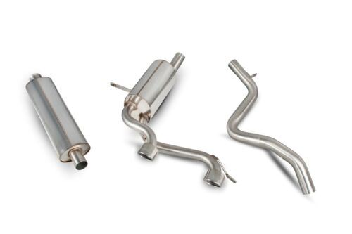 Scorpion Exhaust Res Cat-Back (Twin) Renault Megane RS225 2004-2009