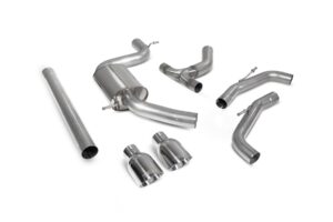 Scorpion Exhaust Non-resonated GPF-back system Volkswagen Golf GTI MK8/MK8.5 2020-2026